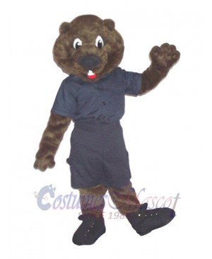 Professional Beaver Mascot Costume Animal