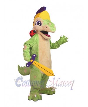 Brave Dinosaur Mascot Costume Animal