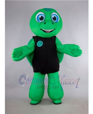 Green Turtle Mascot Costume	