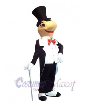 Gentleman Turtle Mascot Costume Animal