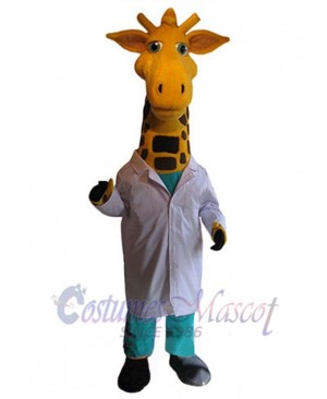 Professional Giraffe Mascot Costume Animal