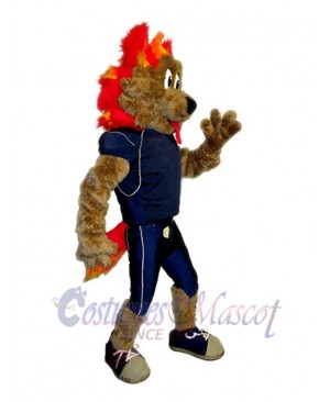 Funny Coyote Mascot Costume Animal