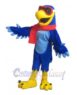 Comical Hawk Mascot Costume Animal