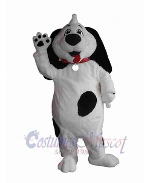 Pet White Dog Mascot Costume Animal