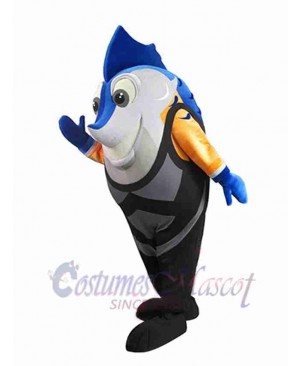 Funny Fish Mascot Costume Ocean