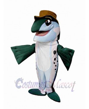 Trout Fish Mascot Costume Ocean