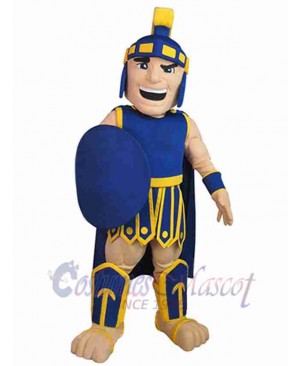 Laughing Spartan Mascot Costume People