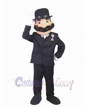 Barber Shop Man Mascot Costume People