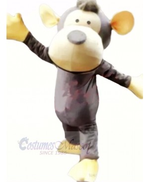 Lovely Gray Monkey Mascot Costumes Cheap