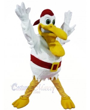 Strong Pelican Mascot Costume Adult	
