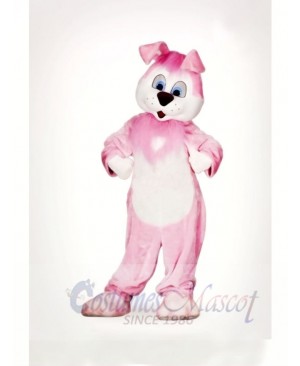 Cute Pink Rabbit Mascot Costumes Animal	