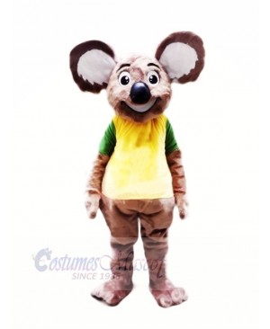 Happy Koala with Big Ears Mascot Costumes Cheap	