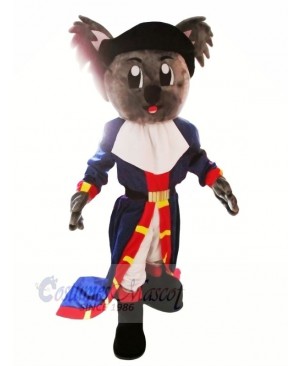 Pirate Koala Mascot Costumes Cartoon