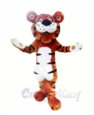 Happy Cartoon Tiger Mascot Costumes 