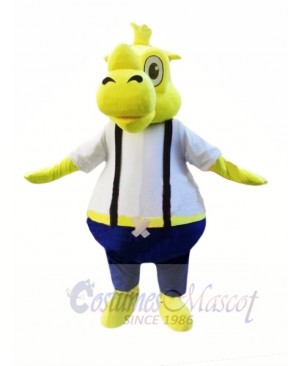 Yellow Rhino Mascot Costumes