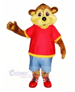 Quality Brown Beaver Mascot Costumes Cartoon	