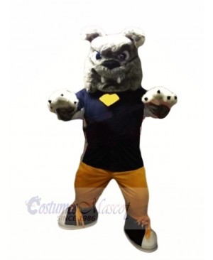Power Furry Bulldog Mascot Costumes Cartoon