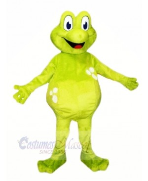 Frog with Big Eyes Mascot Costumes Cartoon