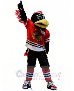 Chicago Blackhawks Tommy Hawk Mascot Costume 