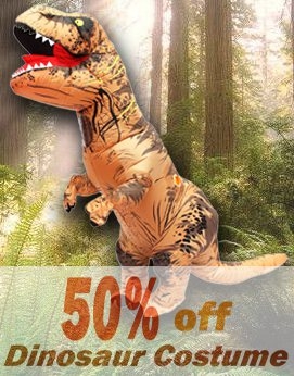 Adult Inflatable T-Rex Costume Dinosaur Halloween Suit Cosplay Fantasy Costume