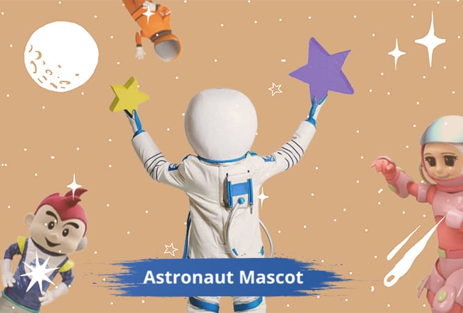 Astronaut Mascot Costume