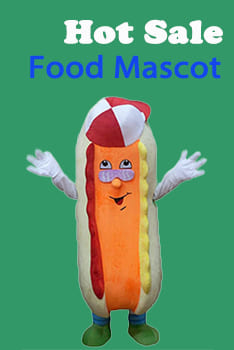Food Mascot adult